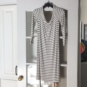 bb dakota off the shoulder knit dress